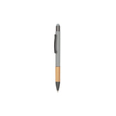 AYTOS - Metal Stylus Pen with Bamboo Grip - Grey