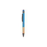 AYTOS - Metal Stylus Pen with Bamboo Grip - Blue