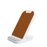 BASEL - @memorii Recycled 10W Wireless Charger Phone Stand - White