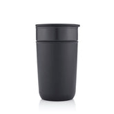 SAVONA - Hans Larsen Premium Ceramic Tumbler With Recycled Protective Sleeve - Black