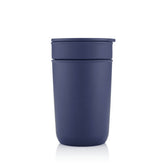 SAVONA - Hans Larsen Premium Ceramic Tumbler With Recycled Protective Sleeve - Blue