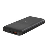 ALBECK - Recycled Leather 10000mAh PD Powerbank - Black