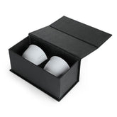 KHAWA - Hans Larsen Gift Set of 2 Premium Arabian Coffee Cups - White