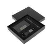 SILVAN - Giftology Gift Set (Card Holder, Key Chain and Pen) - Black