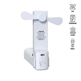 Executive 4-in-1 Compact Mobility Tool – Fan, Power Bank, Alarm & Torch