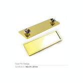 Gold Pin Badges