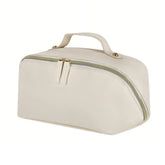 Executive Beauty & Grooming Kit Bag – Beige Edition