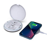 OSLO - @memorii Recycled 15W Wireless Charger Multi - Cable Set - White