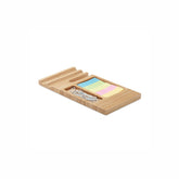 Bamboo desk phone stand