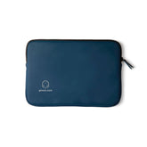 Executive Nubuck Laptop Sleeve – 15” Water-Repellent Edition (Navy)