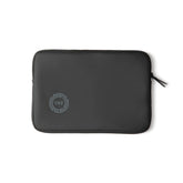 Stealth Black Nubuck Laptop Sleeve – 15” Water-Repellent Edition