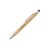 Bamboo Pens with Stylus & Blue Color Ink