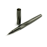 Rollerball Pens with Swirl Design in Gunmetal Finish – Presented in PU Leather Box