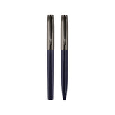Gift Set of Roller and Ball Pen - Navy Blue