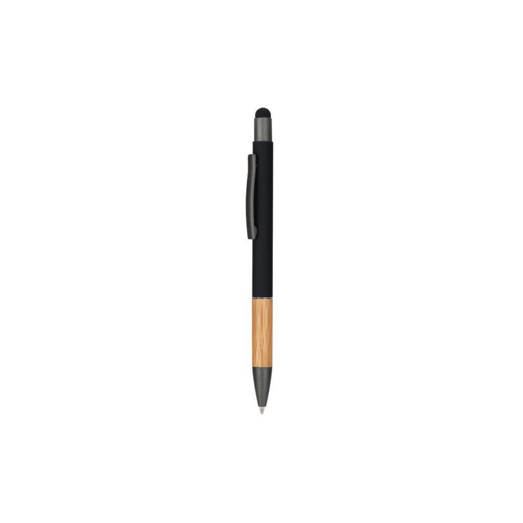 AYTOS - Metal Stylus Pen with Bamboo Grip - Black