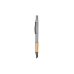 AYTOS - Metal Stylus Pen with Bamboo Grip - Grey