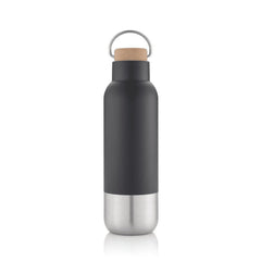 AVERSA - Hans Larsen RCS Recycled Stainless Steel Insulated Water Bottle - Black