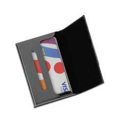 SILVAN - Giftology Gift Set (Card Holder, Key Chain and Pen) - Black
