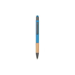 AYTOS - Metal Stylus Pen with Bamboo Grip - Blue