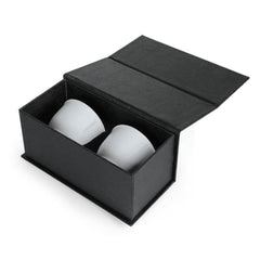 KHAWA - Hans Larsen Gift Set of 2 Premium Arabian Coffee Cups - White