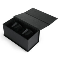 KHAWA - Hans Larsen Gift Set of 2 Premium Arabian Coffee Cups - Black