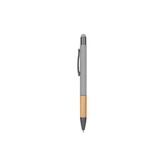 AYTOS - Metal Stylus Pen with Bamboo Grip - Grey