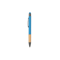 AYTOS - Metal Stylus Pen with Bamboo Grip - Blue