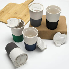 MALTA - Reusable Wheatstraw Cup 350ml - Brown