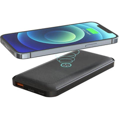 ALBECK - Recycled Leather 10000mAh PD Powerbank - Black