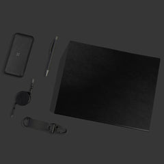 Black Leather Gift Set