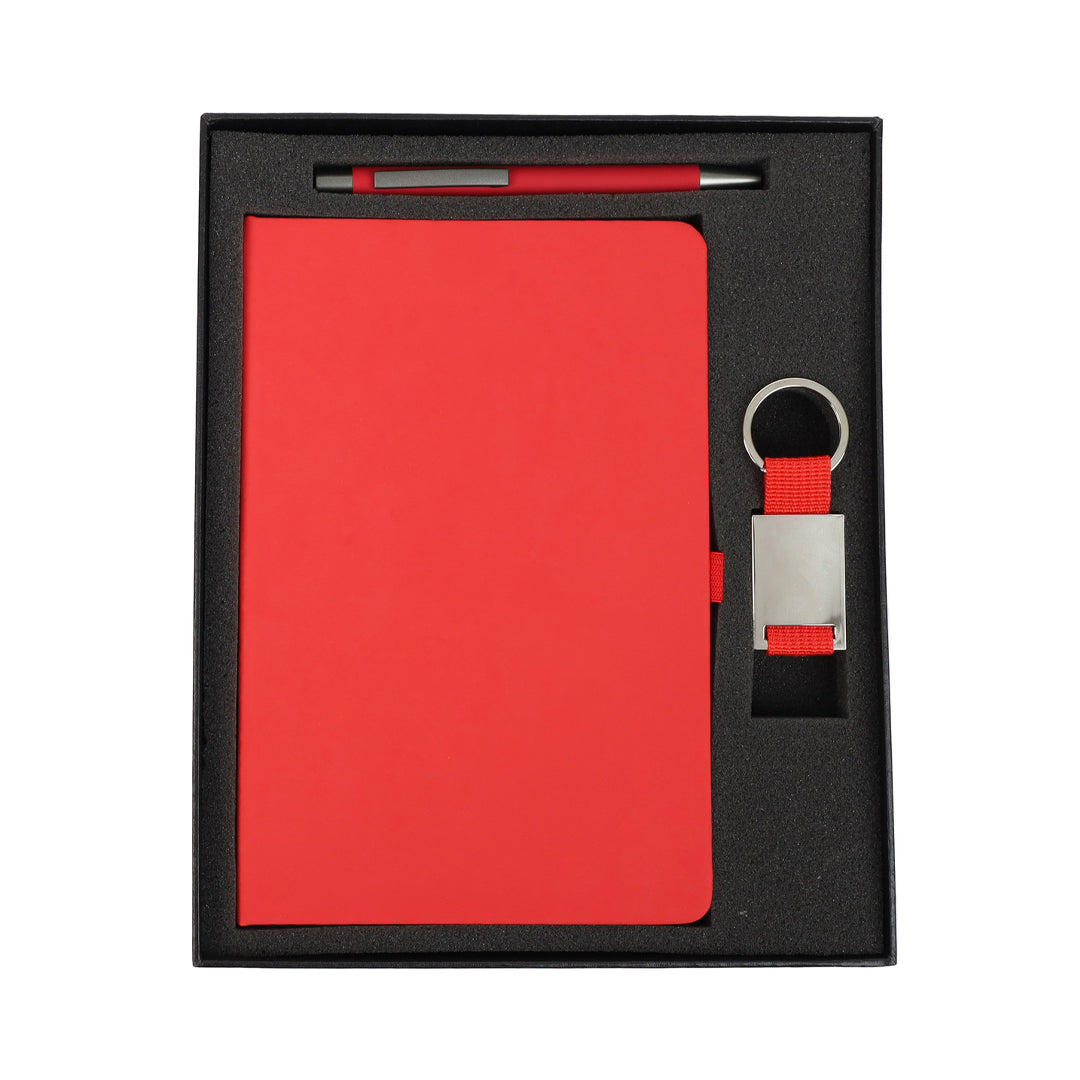 Gift Box with Foam for Pen, A5 Notebook & Keychain