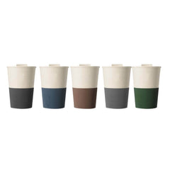 MALTA - Reusable Wheatstraw Cup 350ml - Brown