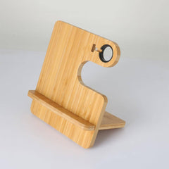 TRABEN - eco-neutral 3-in-1 Bamboo 10W Simultaneous Charging Station
