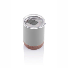 Hans Larsen Vacuum Mug With Cork Base - Grey