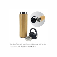 Bamboo Flask with Tea Infuser