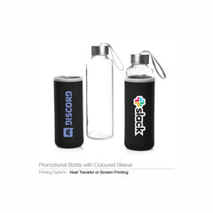 Promotional Bottles with Coloured Sleeve