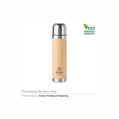 Promotional Bamboo Flask