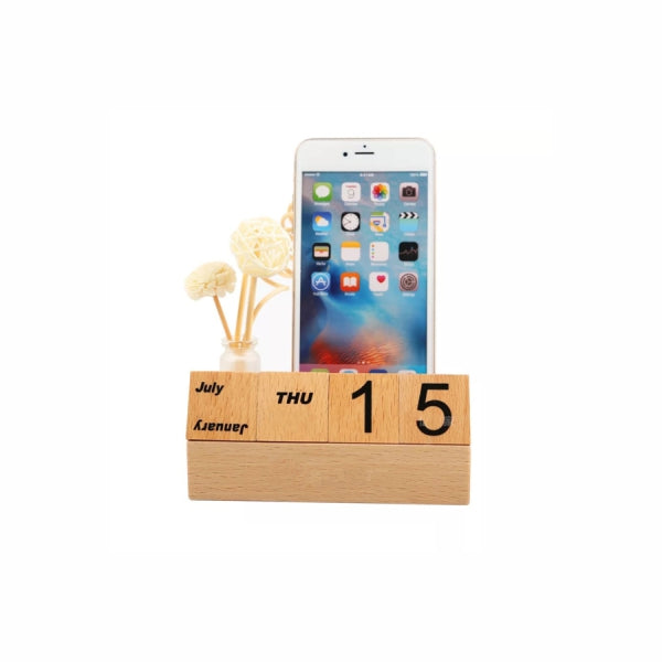 Wood Calendar Blocks