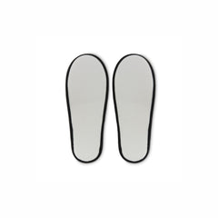 Pair of polyester hotel slippers