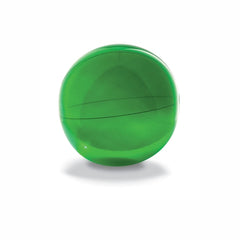 Beach ball in transparent PVC. Inflated: Ø28cm