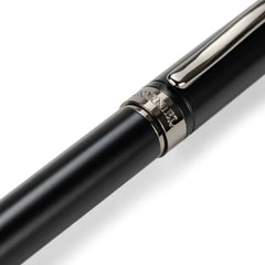 Dorniel Designs Metal Pens Matte Black – Twist Action Ball Pen Blue Ink