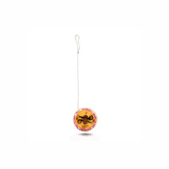 Yoyo with flashing red colour light. Includes 2 cell batteries.