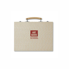 Artist's set in wooden box
