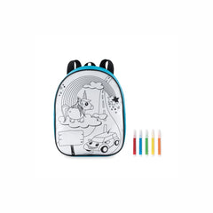 Backpack in 600D polyester with 5 markers.