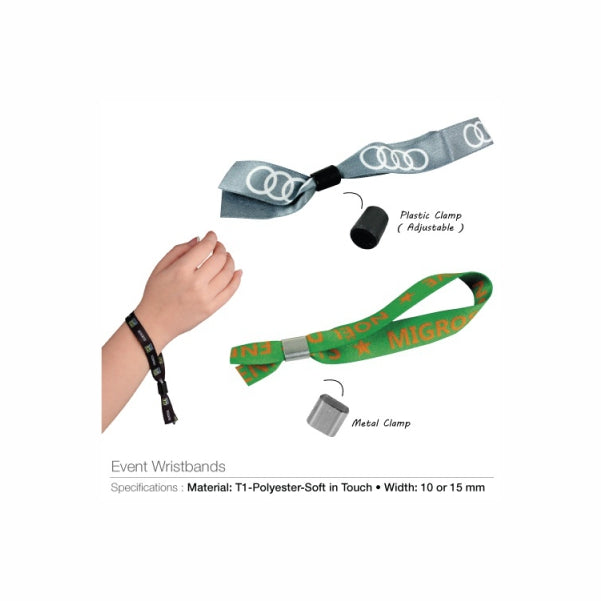 Promotional Event Wristbands