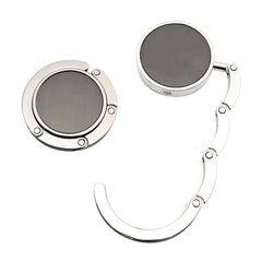 Executive Zinc Alloy Handbag Hook – Stealth Gunmetal Edition