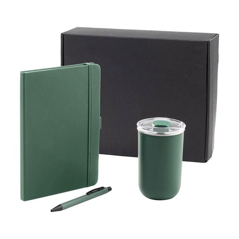 Executive 3-Piece Essential Trio – Forest Green Edition