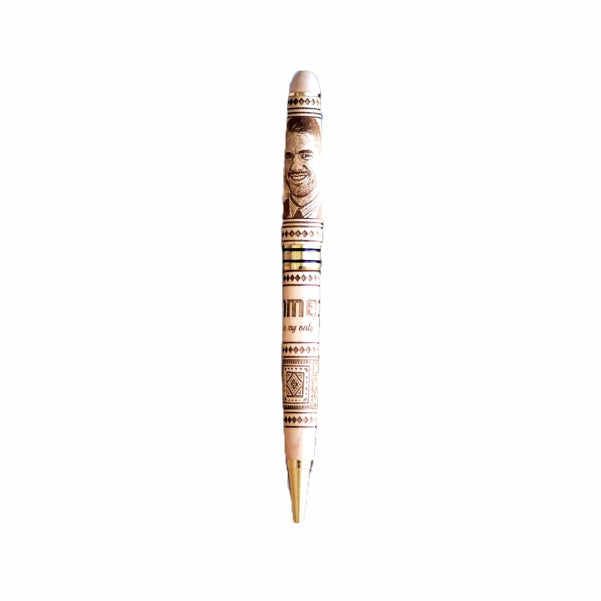 Wooden Pen With Engraving