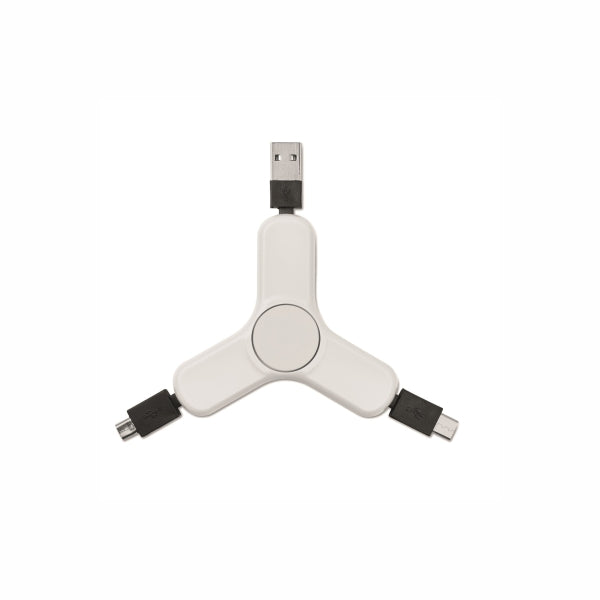 Spinner with Charging Cable