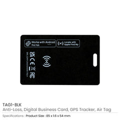 GPS Tracker, Air Tags, Anti-Loss & Wireless Rechargeable